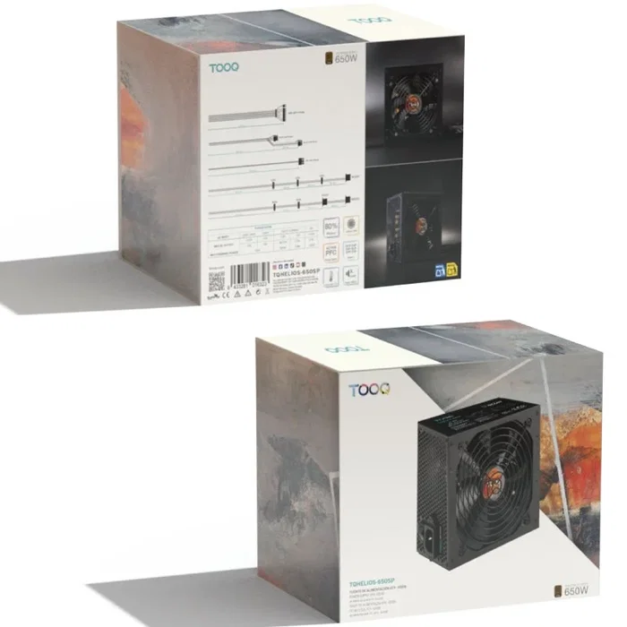 TOOQ TQHELIOS-650SP 650W 80 Plus Bronze ATX